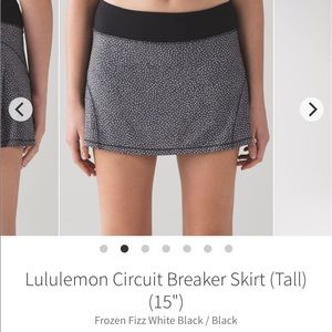 Lululemon Circuit Breaker Skirt